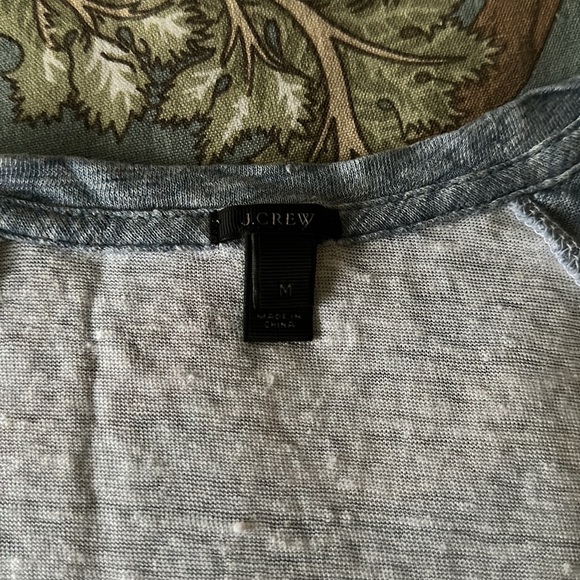 J.Crew linen slub baseball tee - Picture 5 of 8